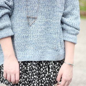 Look da Ka: Tricot com saia