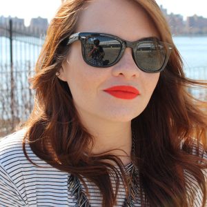 Look da Ka: calça de cintura alta e cropped listrado