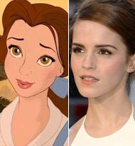 A Emma Watson é a Bela perfeita! Quer ver?