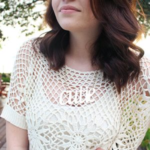 Look da Ka: tricô e mini-saia para o ano novo