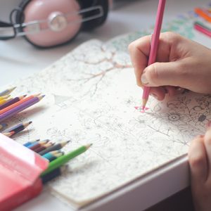 Meu novo vício: livros antiestresse para colorir