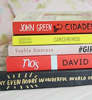 Vídeo meus preferidos: livros do momento