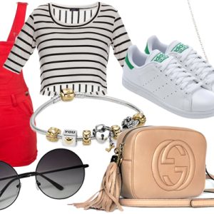 #KarolAjuda: ideias de tattoo, look com jardineira vermelha e primeiro Macbook