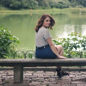 Look da Ka: Saia jeans com botões e cinto western