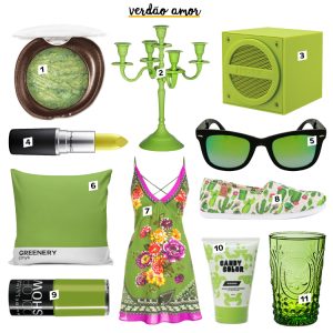 Muitas ideias para usar o tom de verde que será a cor de 2017